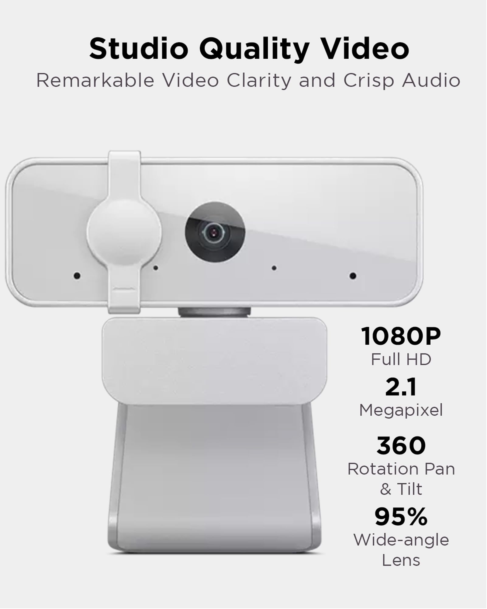 Amazon.com: Lenovo HD 1080p Webcam (300 FHD) - Monitor Camera with